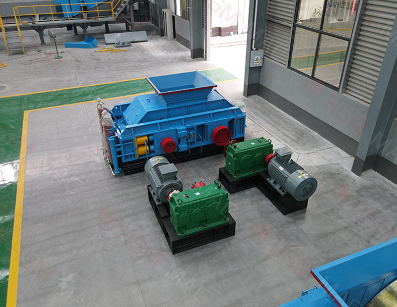 金礦破碎能用對輥破碎機嗎？時產80噸多少錢一臺？