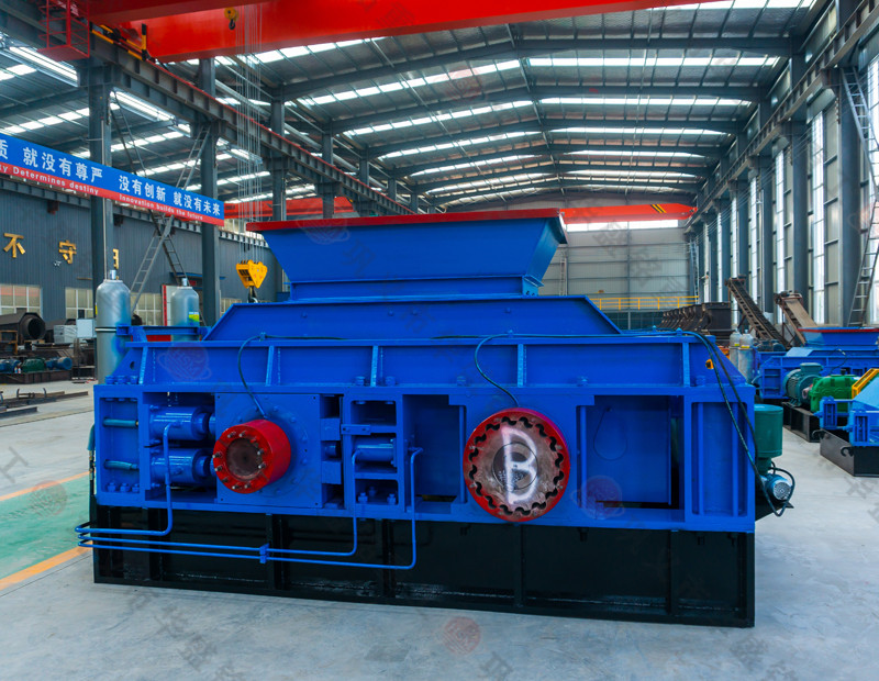 對輥破碎機破碎大理石，大理石破碎機